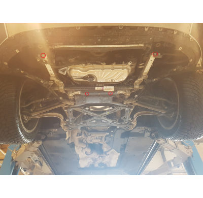 Cubre Carter Metalico Audi Q8  Año: 2018-2020