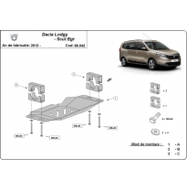 Protector Metalico Para El Sistema Stop &amp; Go, Egr Dacia Lodgy  Año: 2012-2021