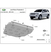 Cubre Carter Metalico Land Rover Freelander 2  Año: 2007-2014