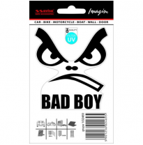 Pegatina Bad Boy - 7,5 X 8,5 Cm - Negro