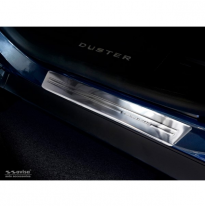 Protectores De Umbral De Puerta De Inox Dacia Duster Ii 2018- &#039;Edición Especial&#039; - 4 Piezas