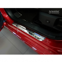 Protector Talonera De Puerta Acero Inox Toyota Corolla Xii Sedan/Hatchback/Touring Sports &#039;Hybrid&#039; 2018- 4-Piezas