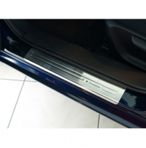 Protector Talonera De Puerta Acero Inox Mazda 6 Combi/Sedan 2012- - &#039;Exclusive&#039; - 4-Piezas