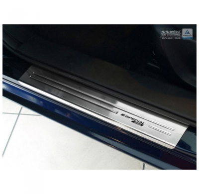 Protector Talonera De Puerta Acero Inox Mazda 6 Iii Sedan/Wagon 2012- - 'Special Edition' - 4-Piezas
