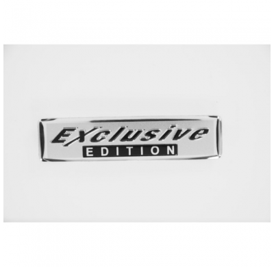 Emblema / Logotipo De Aluminio - Edición Exclusiva - 7,3x1,7cm