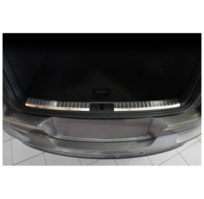 Stainless Steel Inner Rear Bumper Protector Volkswagen Tiguan 2007-2016 'Ribs'