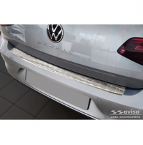 Protector De Parachoques Trasero De Acero Inoxidable Valido Para Volkswagen Passat Sedan 2014-2019 Y Fl 2019- &#039;Ribs&#039;