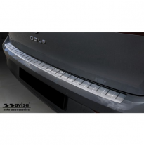 Protector De Paragolpes Trasero Acero Inox for Volkswagen Golf Viii Hb 5-Doors 2020- &#039;Ribs&#039;