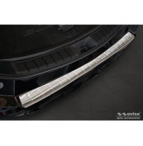 Protector de parachoques trasero de acero inoxidable apto para Lexus RZ 2023- &#039;Ribs&#039;