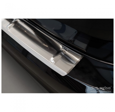 Protector de parachoques trasero de acero inoxidable adecuado para Honda Civic XI HB 2022- 'Ribs