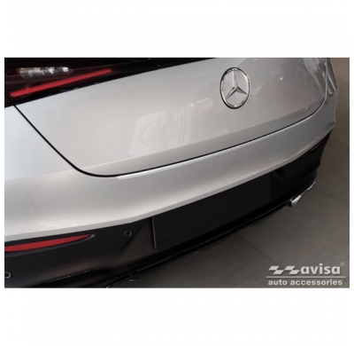 Protector de parachoques trasero de acero inoxidable apto para Mercedes GLC II Coupé (C254) 2023-