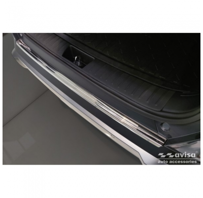 Protector de parachoques trasero de acero inoxidable apto para Hyundai Kona II (SX2) 2023-