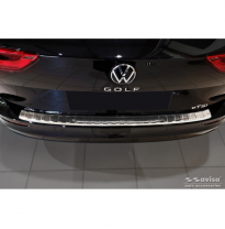 Protector De Parachoques Trasero De Acero Inoxidable Valido Para Volkswagen Golf Viii Variant 2020- &#039;Ribs&#039;