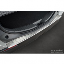 Protector de parachoques trasero de acero inoxidable adecuado para Toyota bZ4X 2021- &amp; Subaru Solterra 2022- &#039;Ribs&#039;