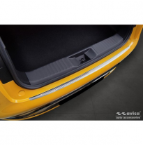 Protector de parachoques trasero de acero inoxidable apto para Toyota Prius V (XW60) 2023-