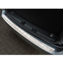 Protector De Parachoques Trasero De Acero Inoxidable Valido Para Volkswagen Caddy V 2020- &#039;Ribs&#039;