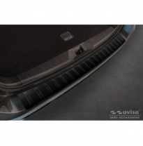 Protector de parachoques trasero de acero inoxidable para Subaru Outback (BT) 2020- &#039;Ribs&#039;.