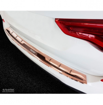 Protector De Paragolpes Trasero Acero Inox &#039;Deluxe&#039; Bmw X3 G01 M-Package 2017- &#039;Performance&#039; Copper &#039;Brushed Mirror&#039;/Copper Carb