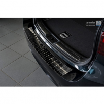 Protector Negro Acero Paragolpes Trasero Toyota Avensis Iii Facelift 2015- &#039;Ribs&#039;