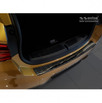 Protector Negro Acero Paragolpes Trasero Bmw X2 F39 M-Package 2018- &#039;Ribs&#039;