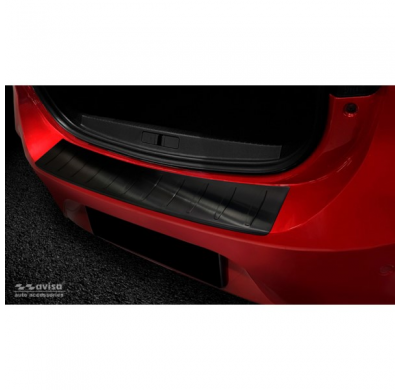 Protector Trasero De Paragolpes Acero Negro Para Mitsubishi Asx Facelift 2019- 'Ribs'