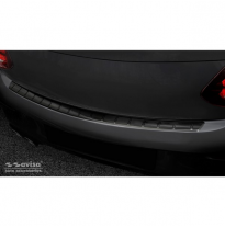 Protector Trasero De Paragolpes Acero Negro Para Mercedes C-Class C205 Coupe Amg Facelift 2019- &#039;Ribs&#039;