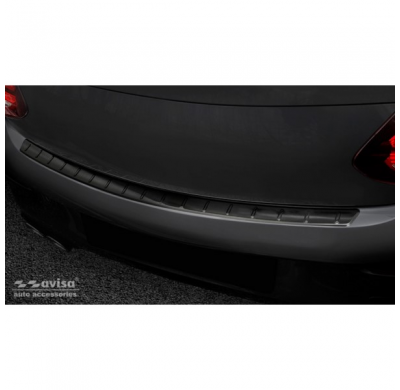 Protector Trasero De Paragolpes Acero Negro Para Mercedes C-Class C205 Coupe Amg Facelift 2019- 'Ribs'