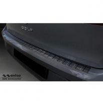 Protector Trasero De Paragolpes Acero Negro Para Volkswagen Golf Viii Hb 5-Doors 2020- &#039;Ribs&#039;