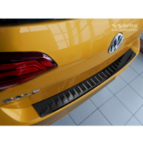 Protector Paragolpes Trasero Carbono 3d Volkswagen Golf Vii Hb 5-Puertas 2012-2017 &amp; Fl 2017-