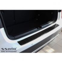 Protector Trasero De Paragolpes Carbono Real 3d Para Volkswagen T-Cross 2019- &#039;Ribs&#039;