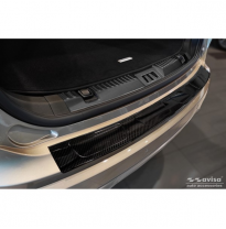 Protector De Paragolpes Trasero Carbono 3d Real Para Ford Edge Ii Facelift 2018- Incl. St-Line Y Vignale &#039;Ribs&#039;