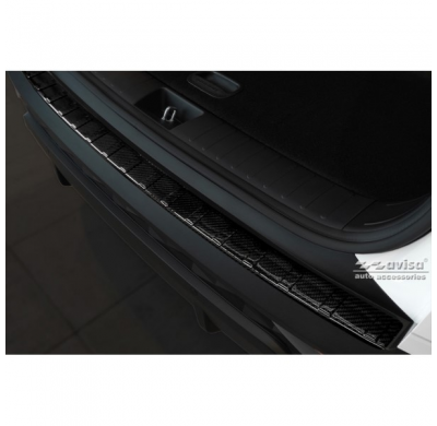 Protector De Parachoques Trasero De Carbono Real 3d Valido Para Hyundai Tucson 2020- 'Ribs'