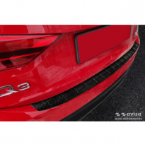 Protector De Paragolpes Trasero Carbono 3d Real Para Audi Q3 Sportback 2019- &#039;Ribs&#039;