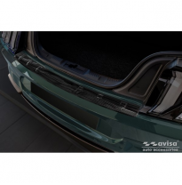 Protector De Paragolpes Trasero Carbono 3d Real Para Ford Mustang Vi Coupé 2015-2017 Y Fl 2017- Incl. Gt &#039;Ribs&#039;