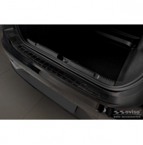 Protector de parachoques trasero en carbono 3D real para Mercedes EQE (V295) 2022- &#039;Ribs&#039;.