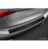 Protector de parachoques trasero Real 3D Carbon adecuado para Mercedes GLC II (X254) 2022- &#039;Ribs