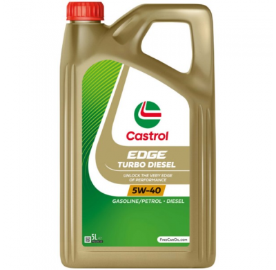 Castrol Oil Edge Turbo Diésel 5W-40 5 litros