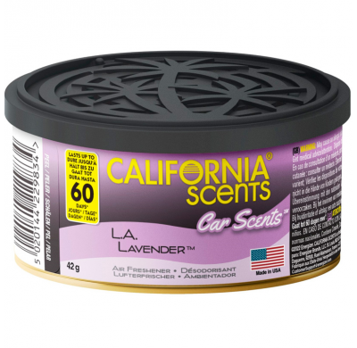 Ambientador California Scents - Lavanda LA - Lata 42gr CALIFORNIA SCENTS