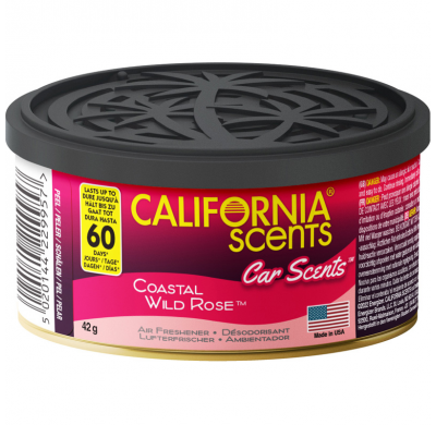 Ambientador California Scents - Rosa Silvestre De La Costa - Lata 42gr CALIFORNIA SCENTS