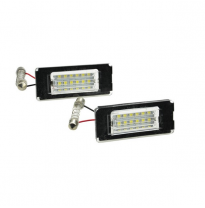 Set Custom-Fit Led License Plate Lights - Mini One/Cooper/S/Cabrio/Coupe/Roadster R56/R57/R58/R59 2006-2014