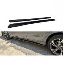 Set faldones laterales apto para Audi A3 (8Y) 2020- (ABS negro brillante)