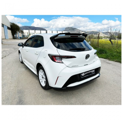 Set faldones laterales apto para Toyota Corolla Hatchback (E21) 2019- (ABS negro brillo)