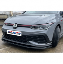 Alerón Delantero Rgm Para Volkswagen Golf Viii Hatchback Gti/R-Line 09/2020- - Negro (Abs)