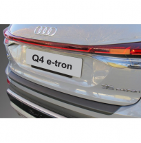 Protector de paragolpes trasero en ABS apto para Audi Q4 e-tron (F4B) &amp; Q4 e-tron Sportback (F4N) 2020- Negro