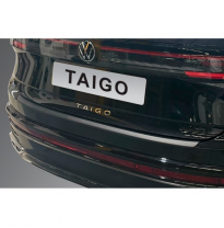 Protector parachoques trasero ABS apto para Volkswagen Taigo 2021- Negro