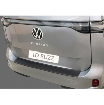 Protector de parachoques trasero ABS adecuado para Volkswagen ID.Buzz 2022- (portón trasero y puertas traseras) - Negro