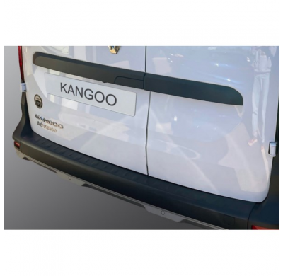 Protector de parachoques trasero ABS adecuado para Renault Kangooo III / Mercedes Citan (W420) / Nissan Townstar 2021- Negro