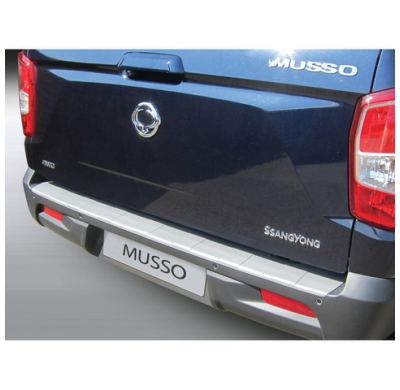 Protector De Paragolpes Trasero Rgm Abs Ssang Yong Musso 2018- 'Ribs'