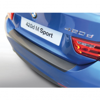 Protector de parachoques trasero ABS adecuado para BMW Serie 4 F32 Coupe 7/2013-9/2020 &#039;M-Sport&#039; incl. M4 negro brillante RGM