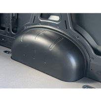 RGM Juego de cubrepasos de rueda interior apto para Volkswagen Crafter 2016- &amp; MAN TGE 2017- Negro